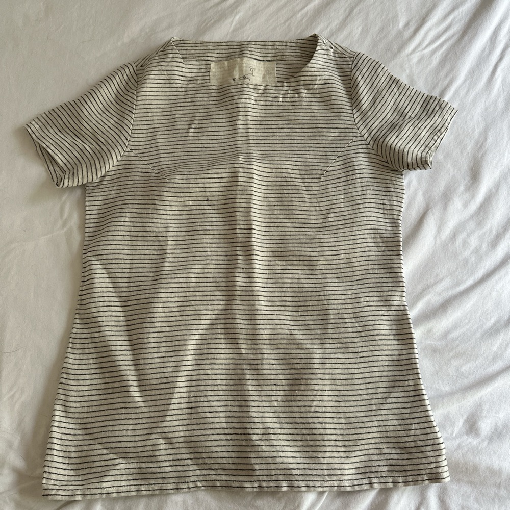 Not Perfect Linen Top Stripes